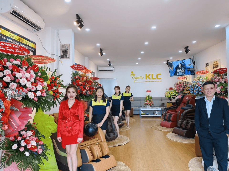 Sự kiện lễ khai trương showroom mới Ghế Massage Chính Hãng KLC tại Lâm Đồng