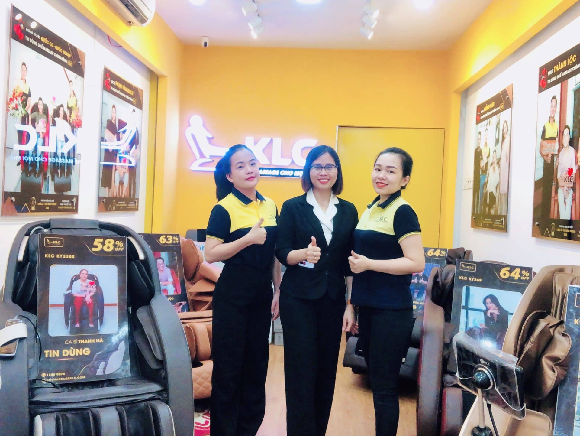 Showroom ghế massage KLC Nha Trang