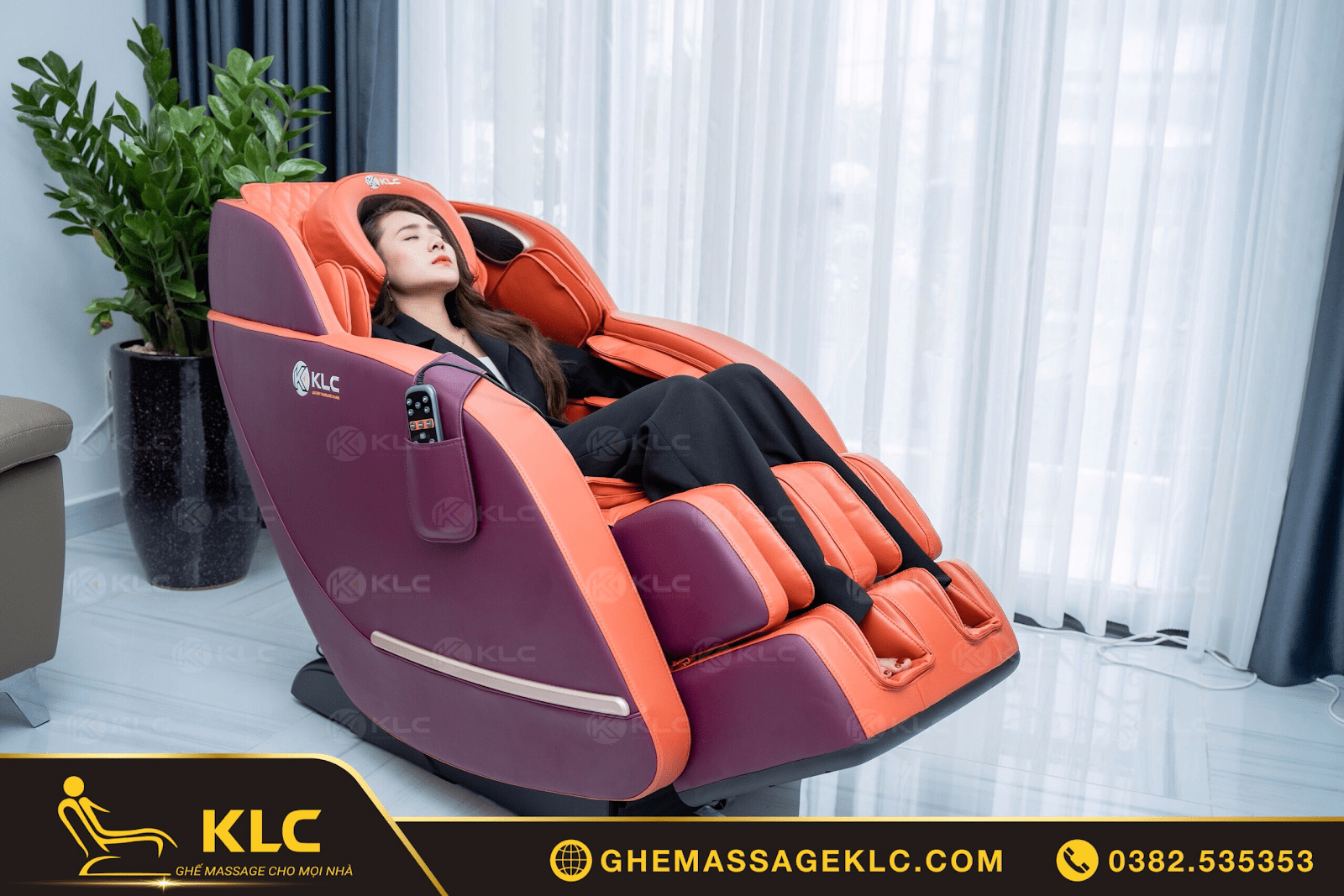 Ghế massage KLC hoàn toàn “chinh phục” diễn viên Hồ Bích Trâm lần thứ 2