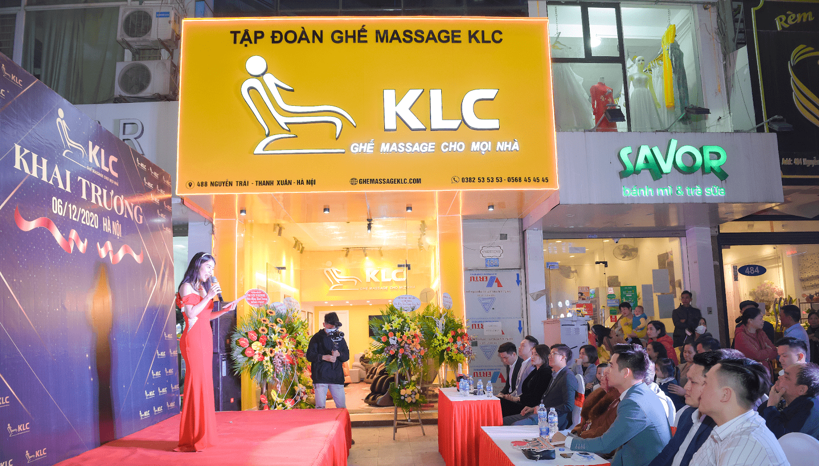 Sự kiện Lễ khai trương showroom Ghế Massage Chính Hãng KLC Hà Nội