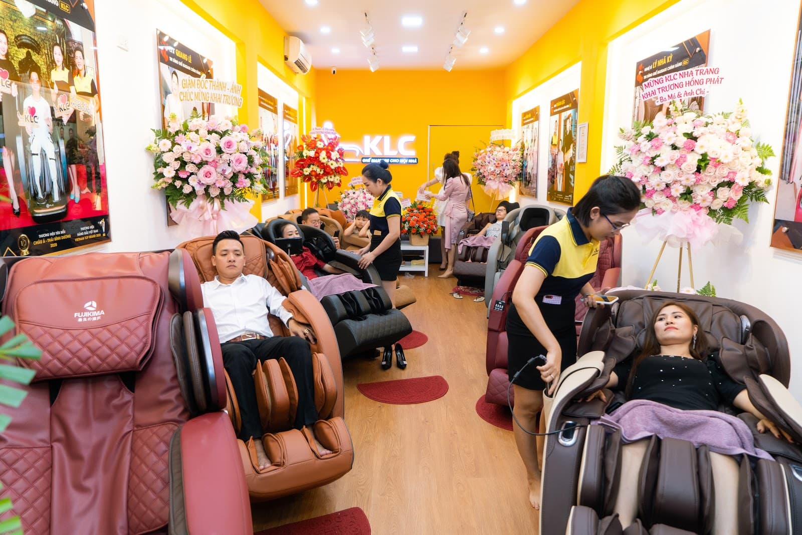 Sự kiện Lễ khai trương showroom Ghế Massage Chính Hãng KLC Nha Trang