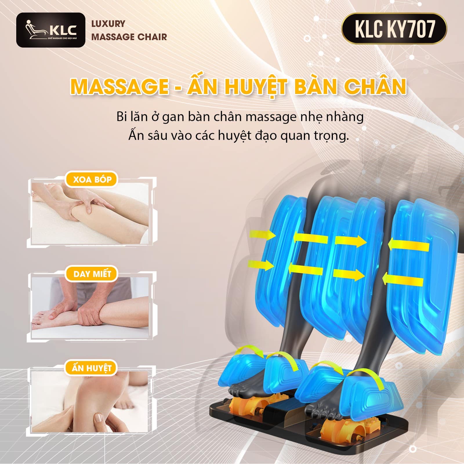 Ghế massage KLC KY707