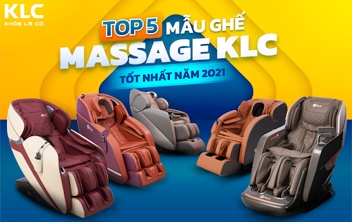 top 5 ghe massage klc Ghế massage KLC