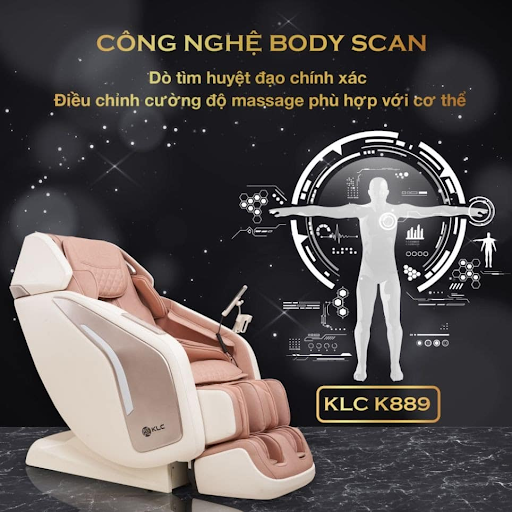 Ghế massage cao cấp KLC K889