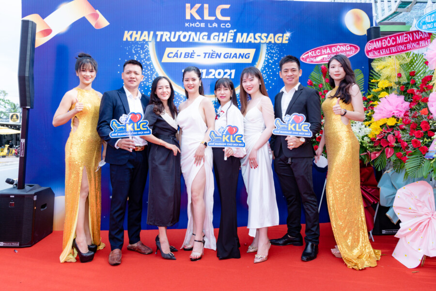 Khai trương showroom ghế massage chính hãng KLC Tiền Giang
