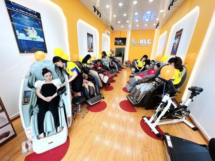 Khai trương showroom ghế massage chính hãng KLC Bến Tre