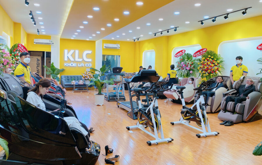 Ghế massage chính hãng KLC đài truyền hình Hà Nội