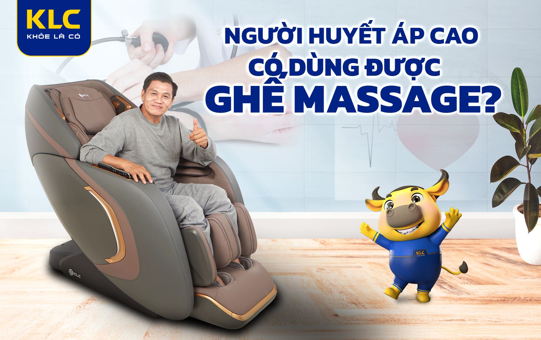 Giải đáp: Người huyết áp cao có dùng được ghế massage?